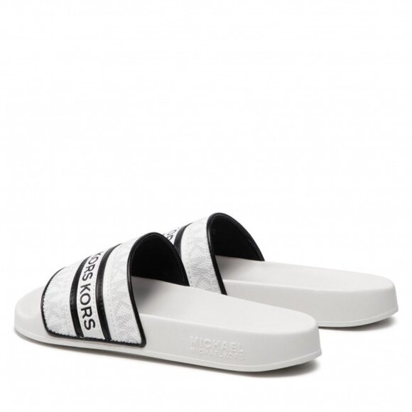 Michael Michael Kors Gilmore Logo-Print Slides - Picture 5 of 6